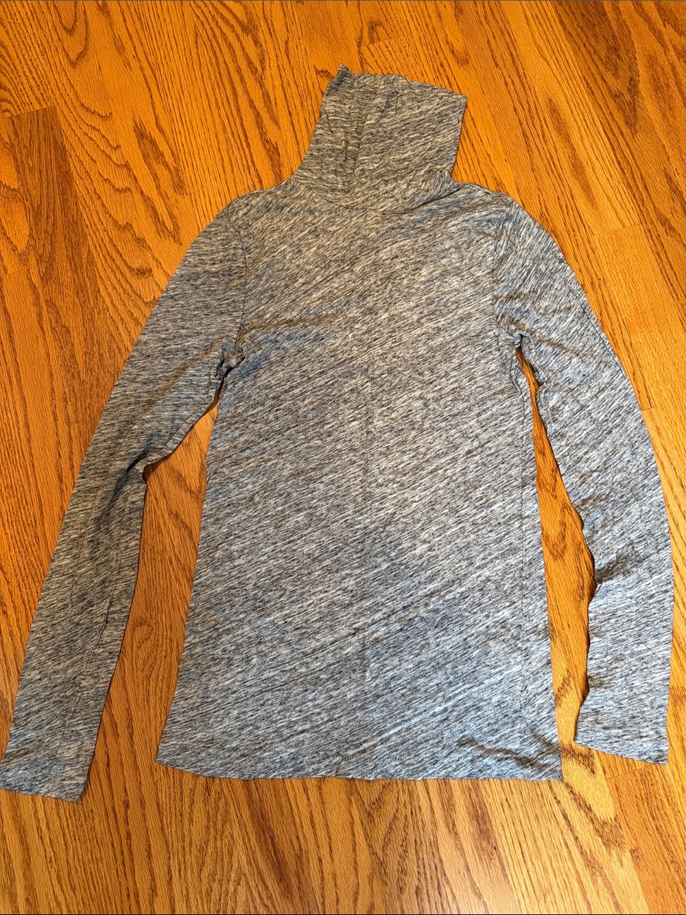 J. crew heather grey turtleneck